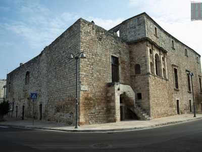Costruito nel 400 sui resti di una pi� antica fortezza normanno-sveva, fu pi� volte ristrutturato, fino a quando venduto dai Sagarriga Visconti ai De Ruggiero, nel 1764 gli fu donato l�aspetto fortificato attuale